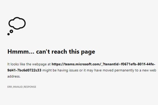 Microsoft Teams rischia un'interruzione (Immagine: Twitter/@ JohnUETrust)