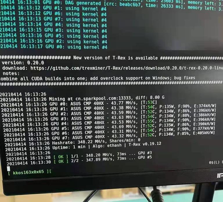 Le prestazioni di mining di ASUS CMP 40HX sono trapelate. (Crediti immagine: Videocardz)