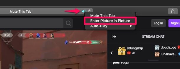 Come utilizzare il video Picture-in-Picture in Safari per Mac
