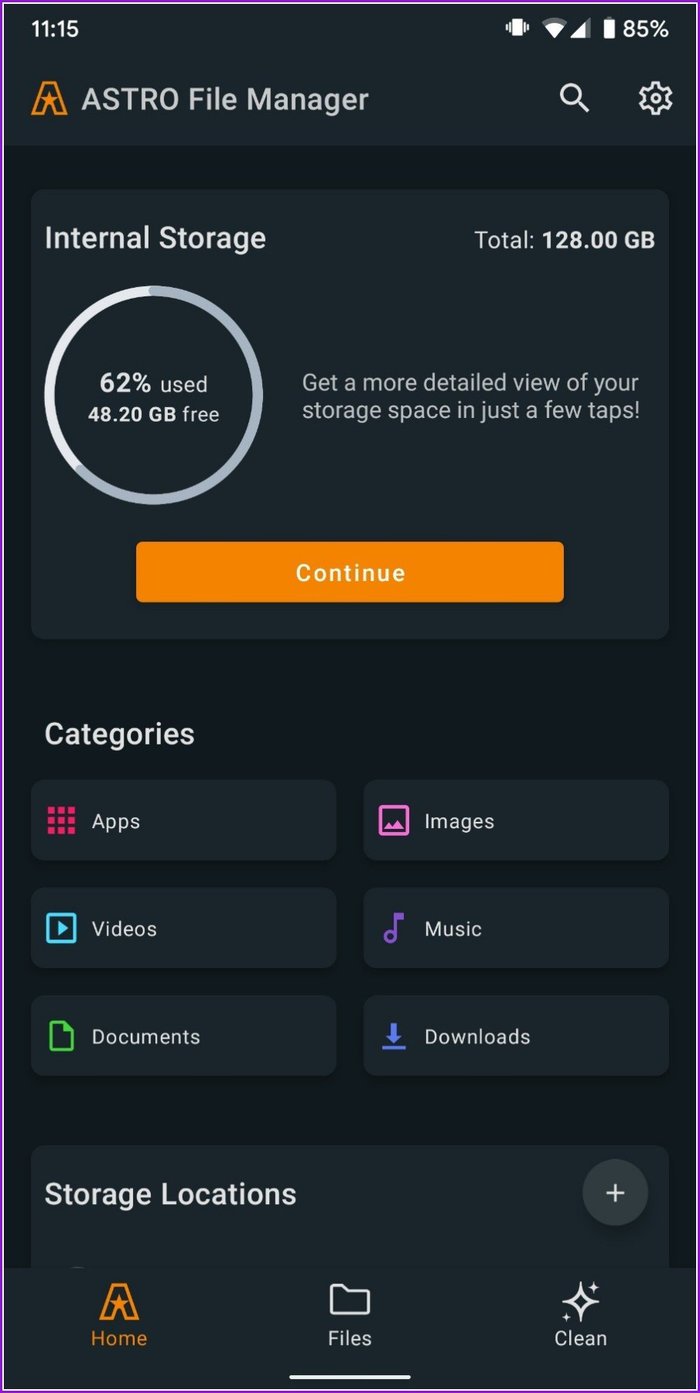 Astro File Manager