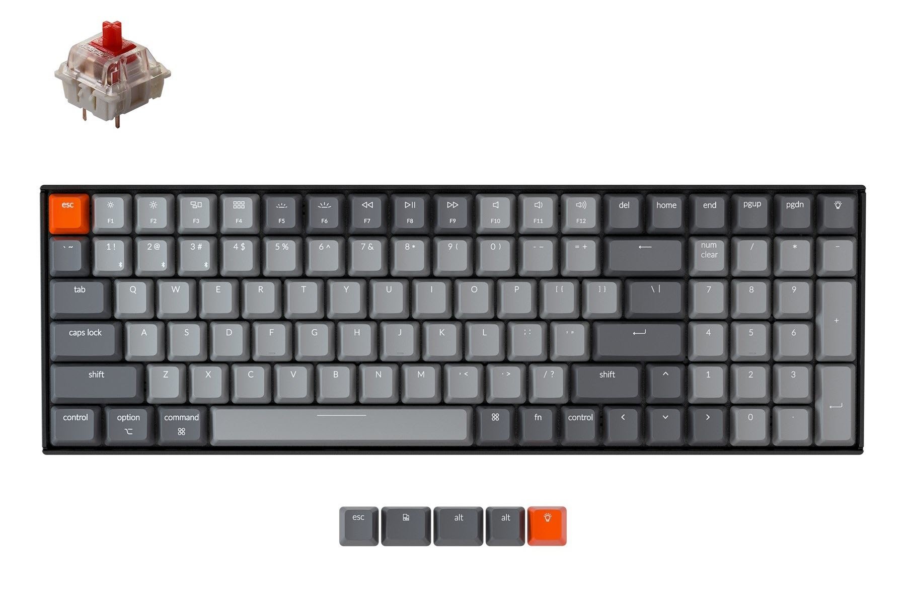 Tastiera meccanica wireless Keychron K4 (versione 2)