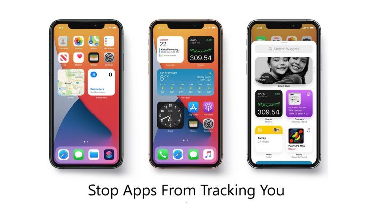 Monitoraggio app iOS 14.5 disabilitato