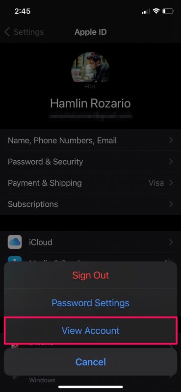 Come modificare l'ID Apple Paese o regione su iPhone e iPad