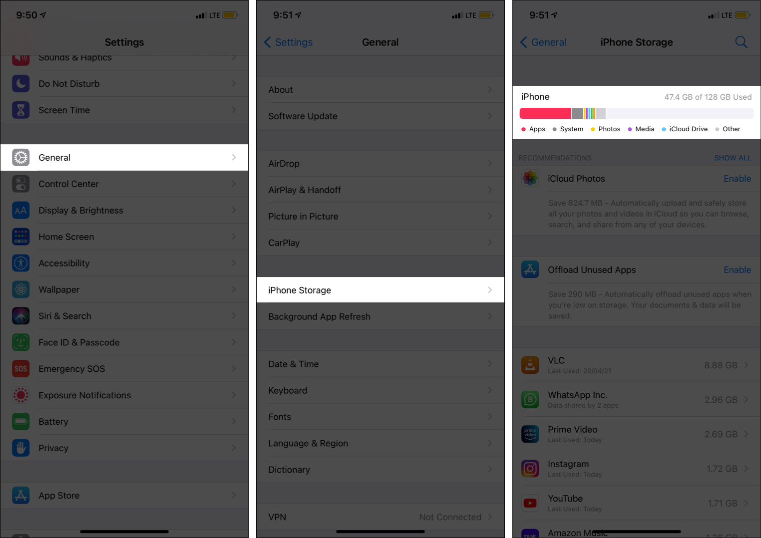 Come controllare lo spazio di archiviazione sul tuo iPhone