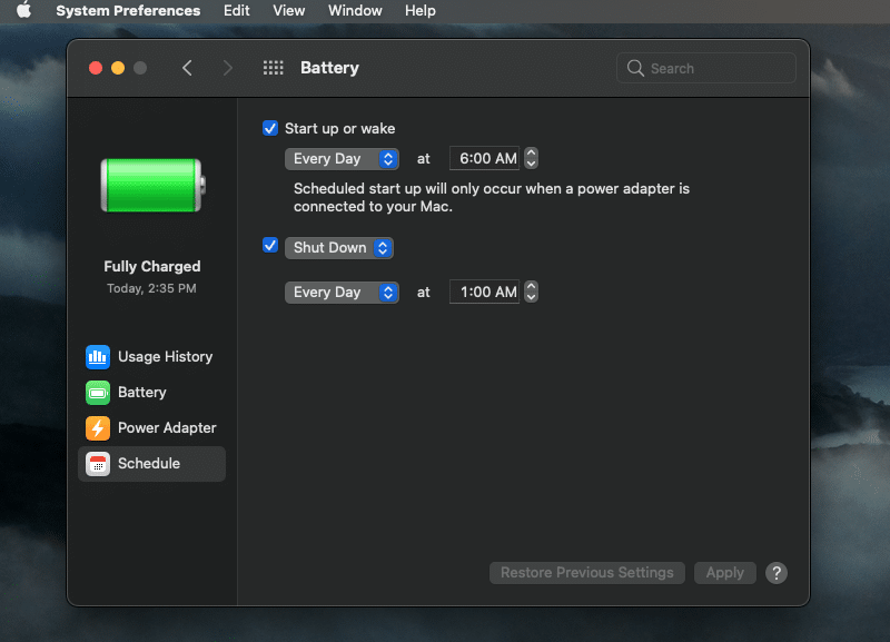Come avviare, sospendere o spegnere automaticamente il Mac