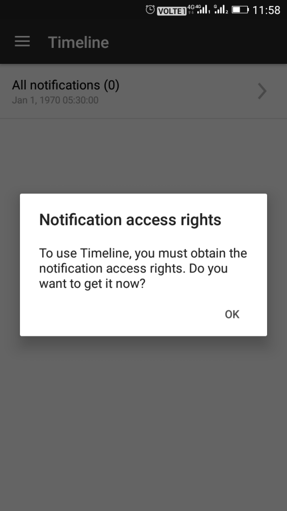 Cronologia cronologia notifiche