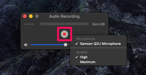 How to Registra un podcast su Mac con QuickTime