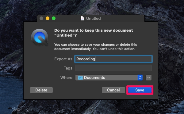 Come registrare un podcast su Mac con QuickTime