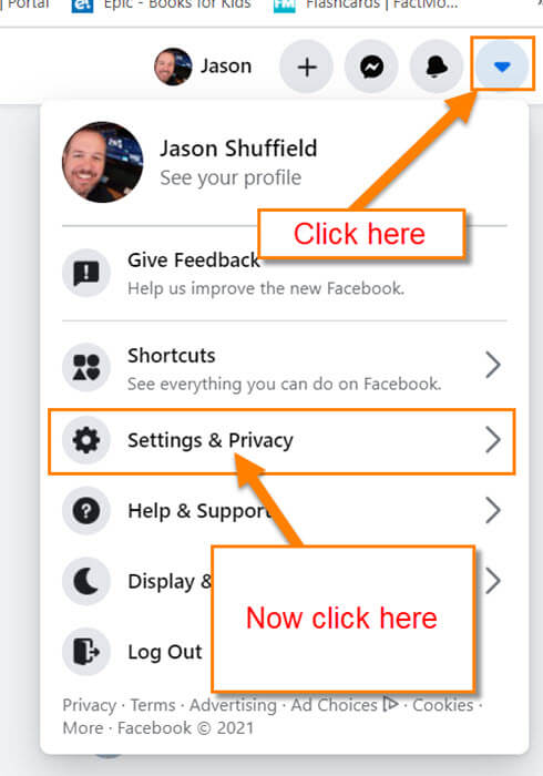 setting-and-privacy-link