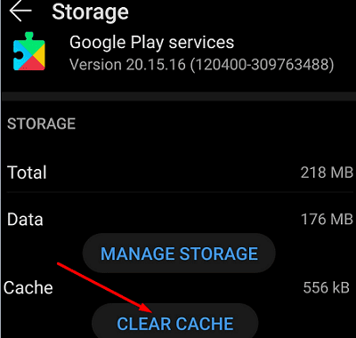 google-play-services-clear-cache