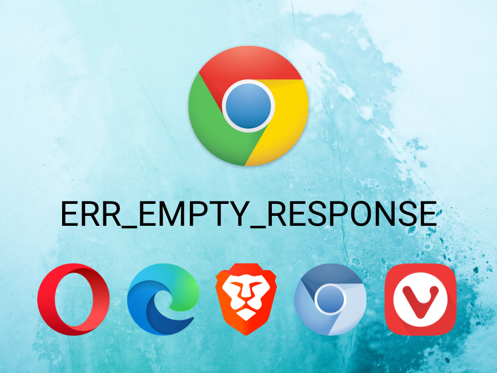 correggi ERR_EMPTY_RESPONSE