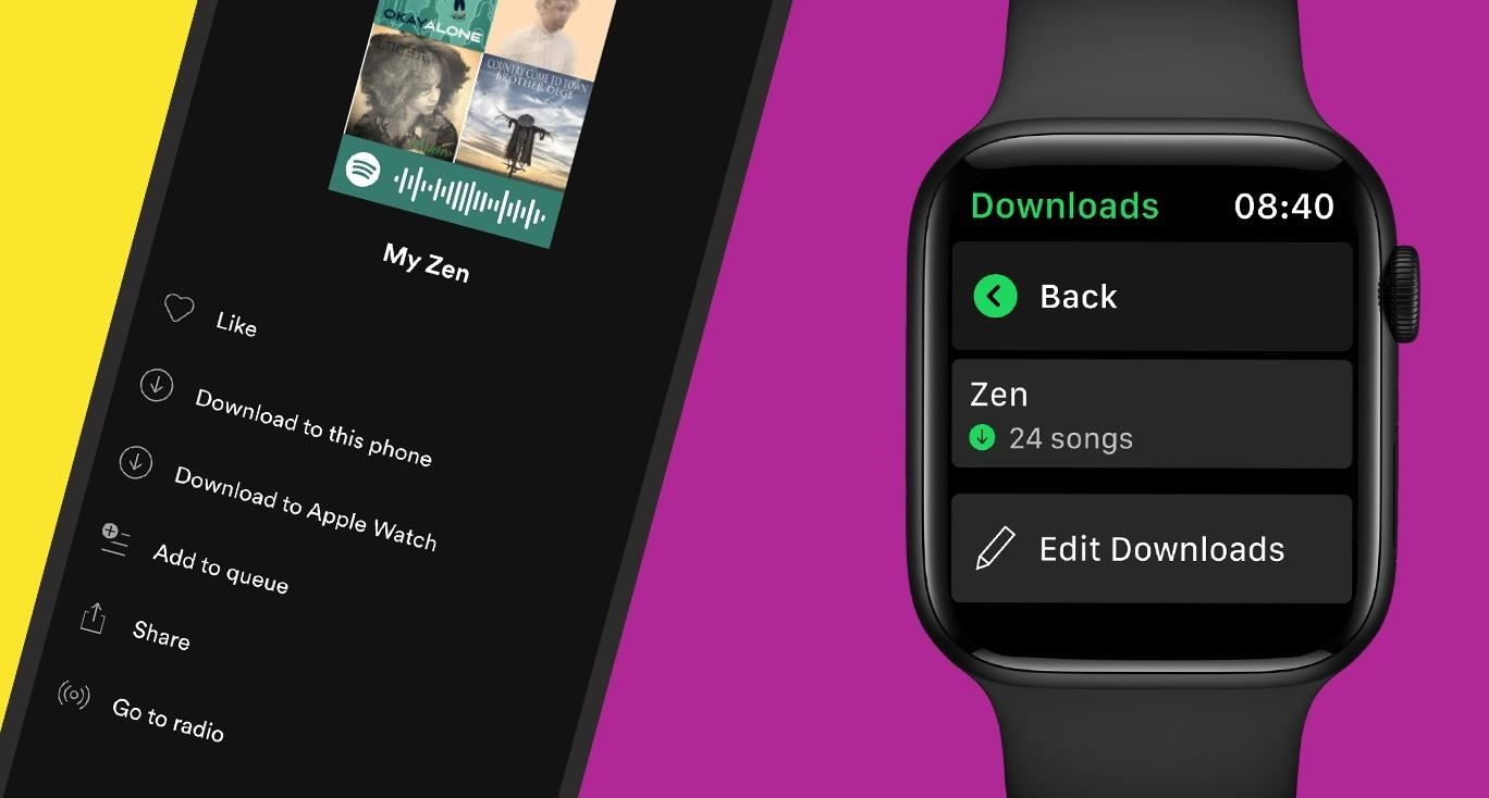 Come scaricare brani e podcast Spotify su Apple Watch per la riproduzione offline