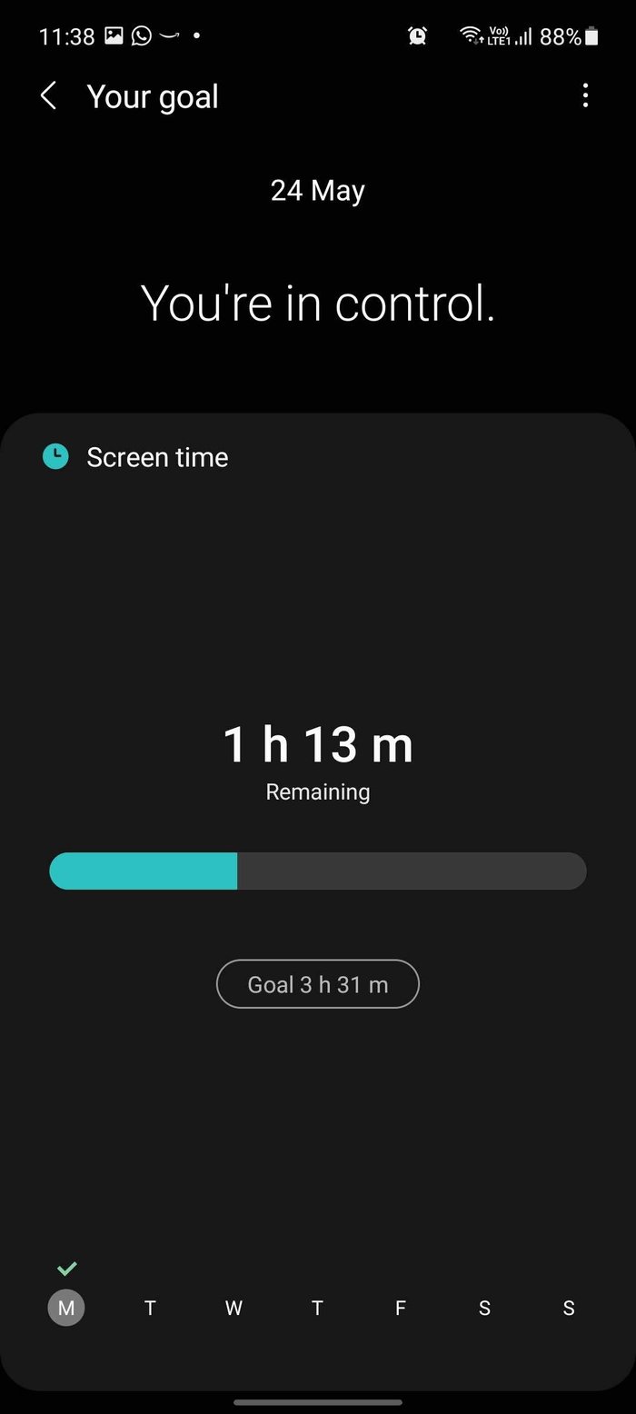 Il tuo menu obiettivo