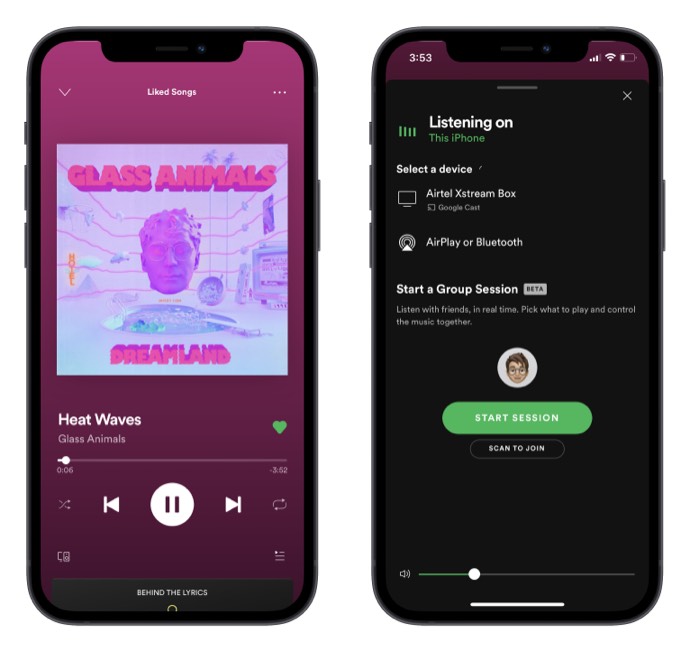 Come avviare una sessione di gruppo su Spotify da iPhone e Mac