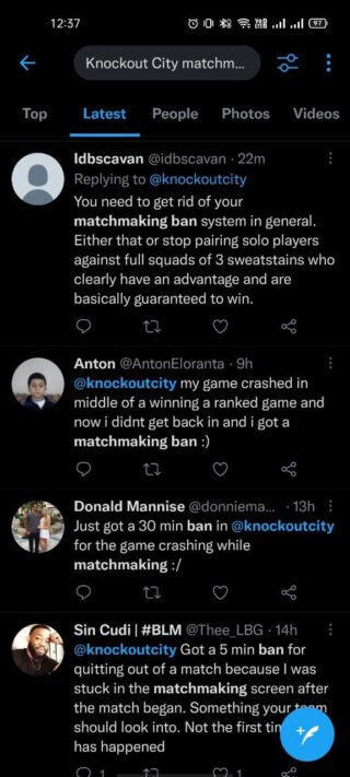 knockout-city-matchmaking-ban