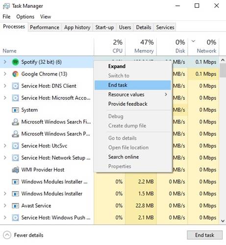 windows task manager for mac
