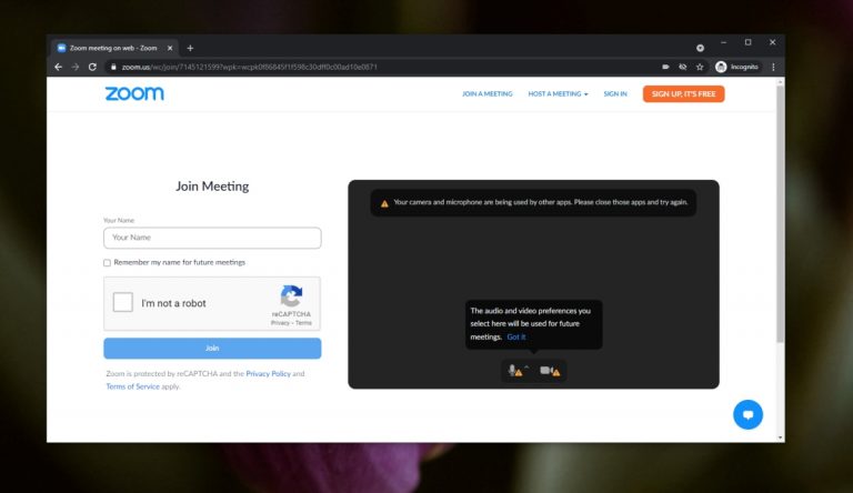 zoom host a meeting login