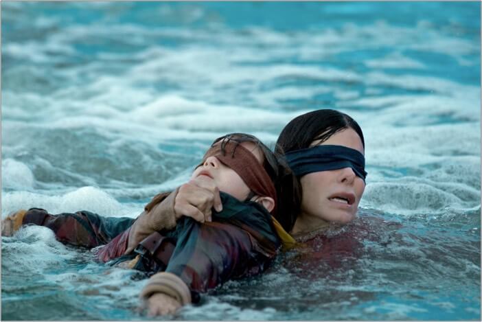 Bird Box migliori film thriller su Netflix