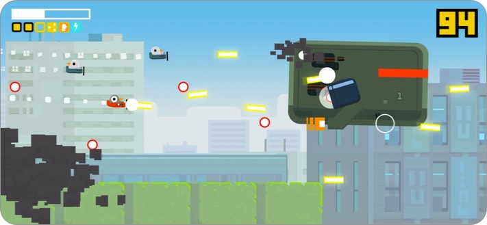 pigeon wings strike iphone e ipad screenshot del gioco