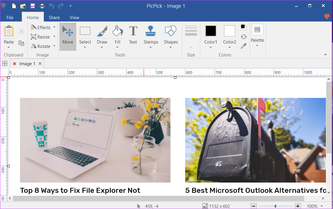 Miglior software di cattura dello schermo per Windows 10 pickpick2