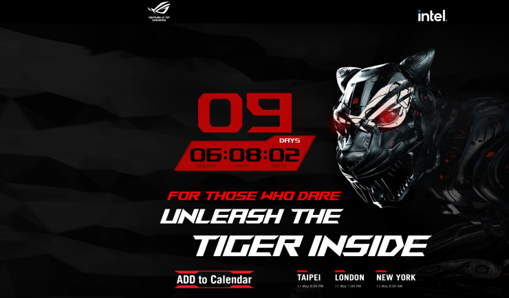 Laptop ASUS ROG Zephyrus S17 di Intel High-End con alimentazione Tiger Lake-H Teased, presentazione l'11 maggio