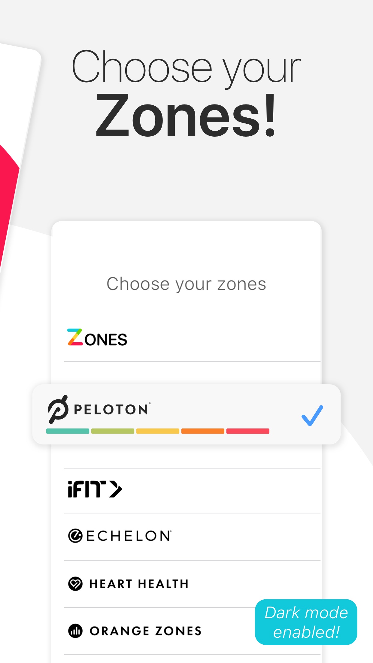 L'app Zones per l'orologio