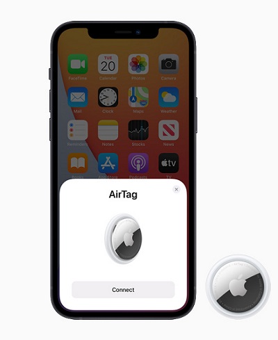 Accoppiamento Apple-AirTags
