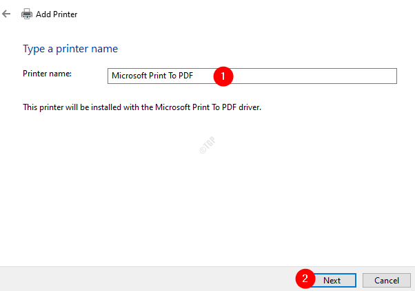 Printer Name