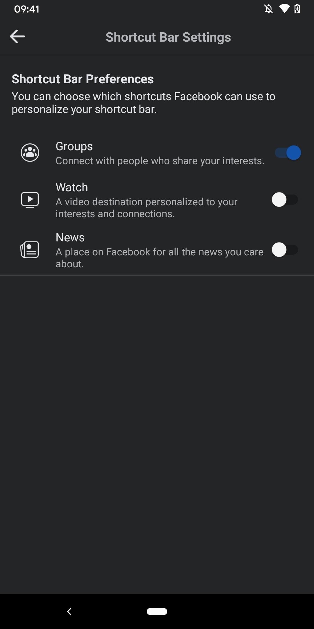 Pulisci schede e avvisi indesiderati dalla barra di navigazione di Facebook per rimuovere punti negozio, gruppi, notizie, visualizzazioni e notifiche