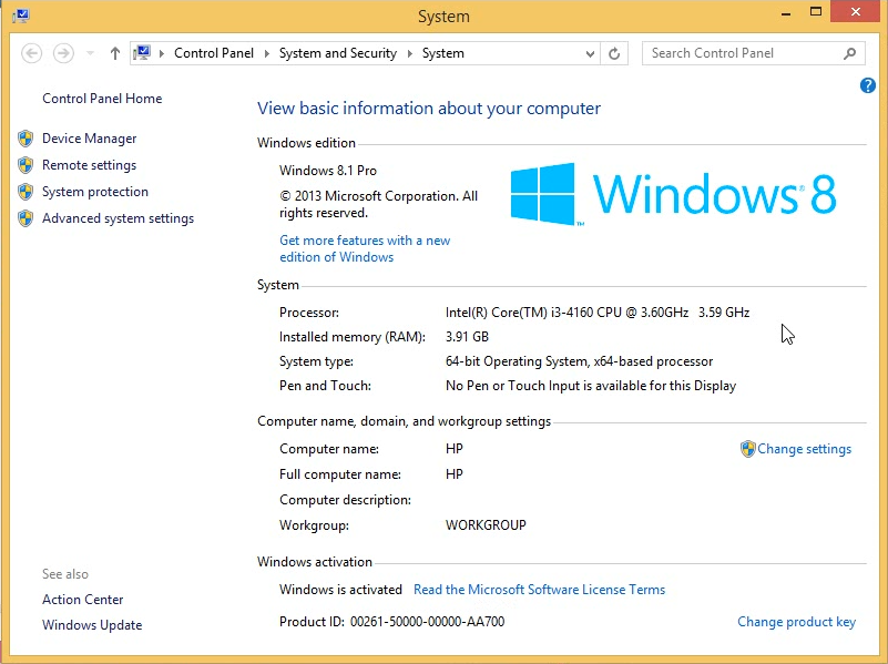 windows 8.1 license key download