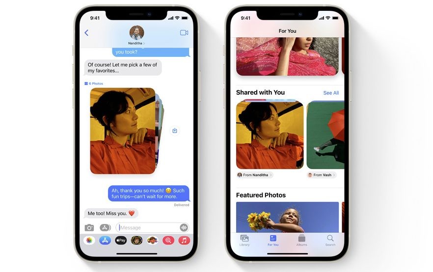 iOS 15 Messages