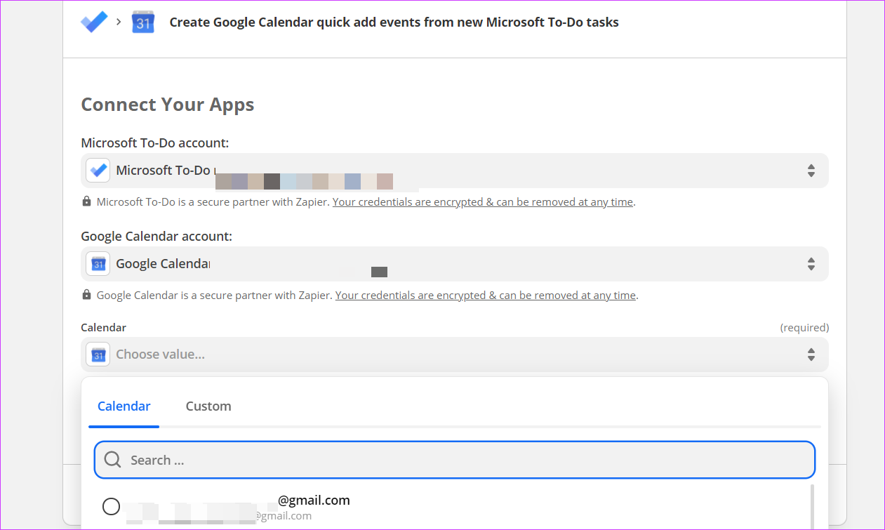 Come sincronizzare Microsoft da fare con Google Calendar 2 4