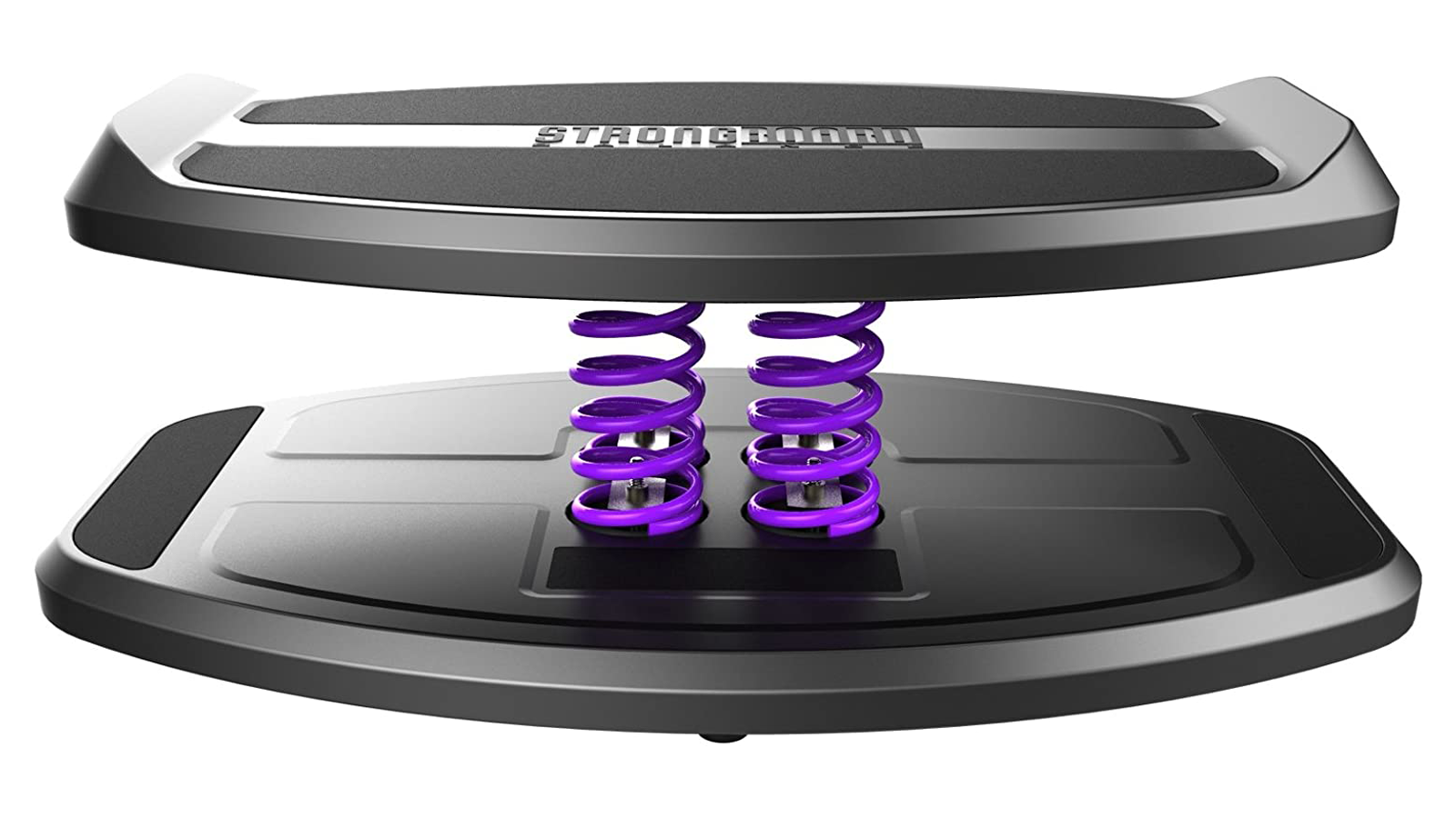 StrongBoard Spring Balance Board con molle colorate tra il ponte e la base