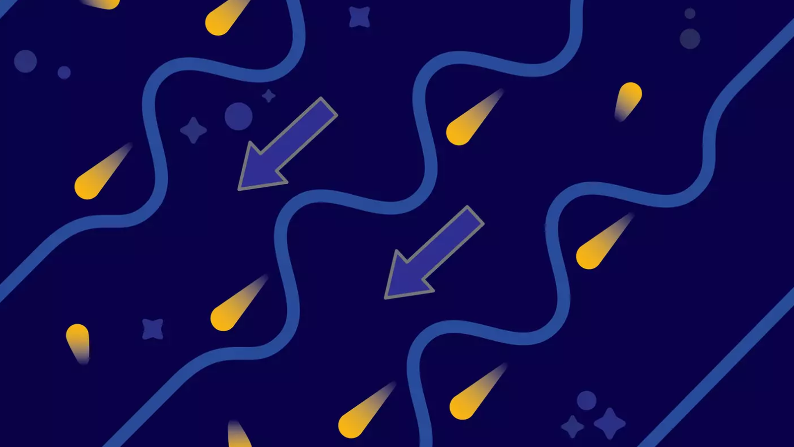 Un'illustrazione mostra come gli elettroni