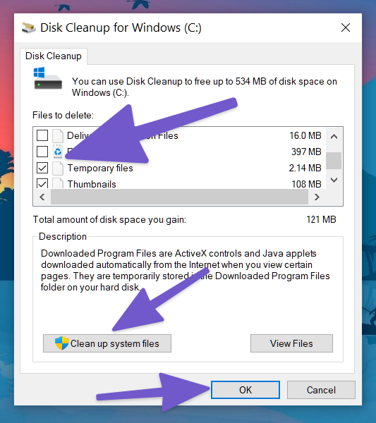 Elimina cache zoom in Windows 10