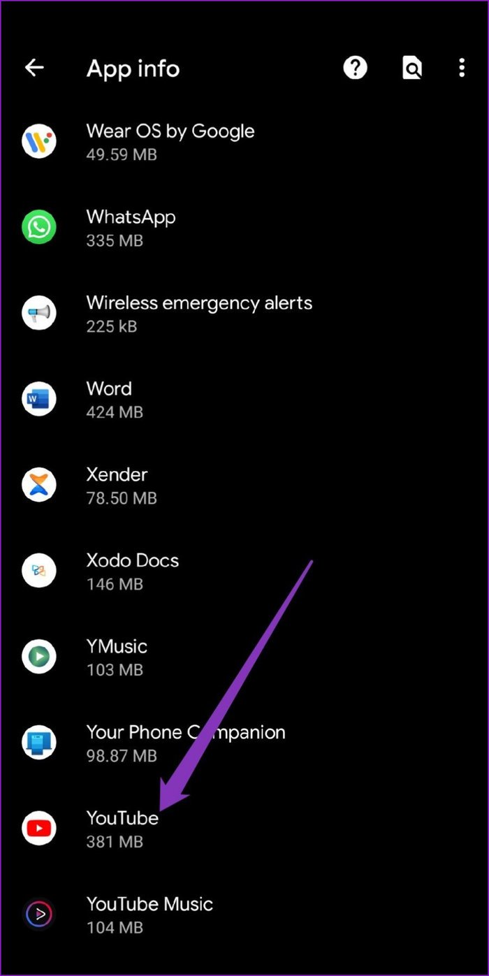 App List