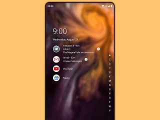 migliori lanciatori Android: niagara launcher