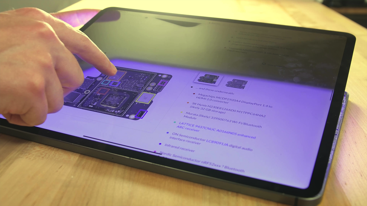 Il display dell'iPad Pro si è staccato dalla retroilluminazione Mini-LED.