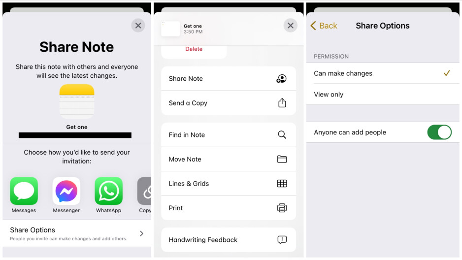 Puoi condividere le tue note, proprio come prima. Tuttavia, ora puoi può anche scegliere e visualizzare chi apporta modifiche.-iOS 15 e iPadOS 15 rendono le note di Apple più notevoli che mai: tutte le nuove funzionalità