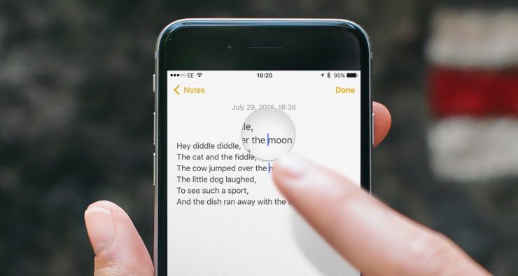 iOS 15 riporta la lente d'ingrandimento da evidenziare Seleziona testi
