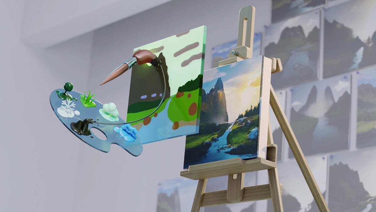App di disegno su tela NVIDIA