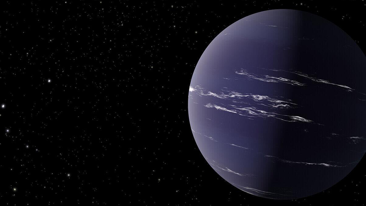 Rendering artistico di TOI-1231 b, un pianeta simile a Nettuno a circa 90 anni luce dalla Terra