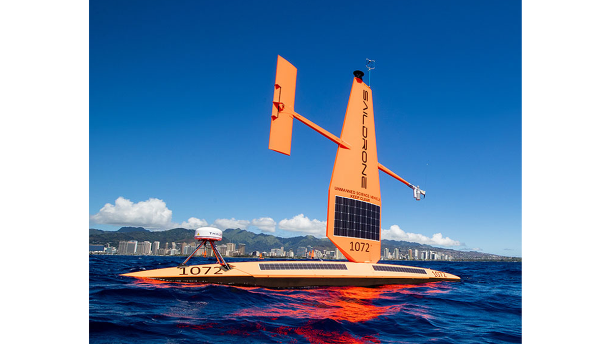 Una foto del Saildrone