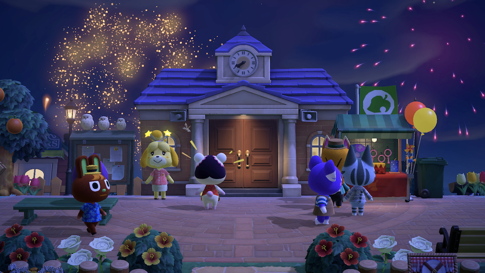Una schermata di Animal Crossing per Switch.