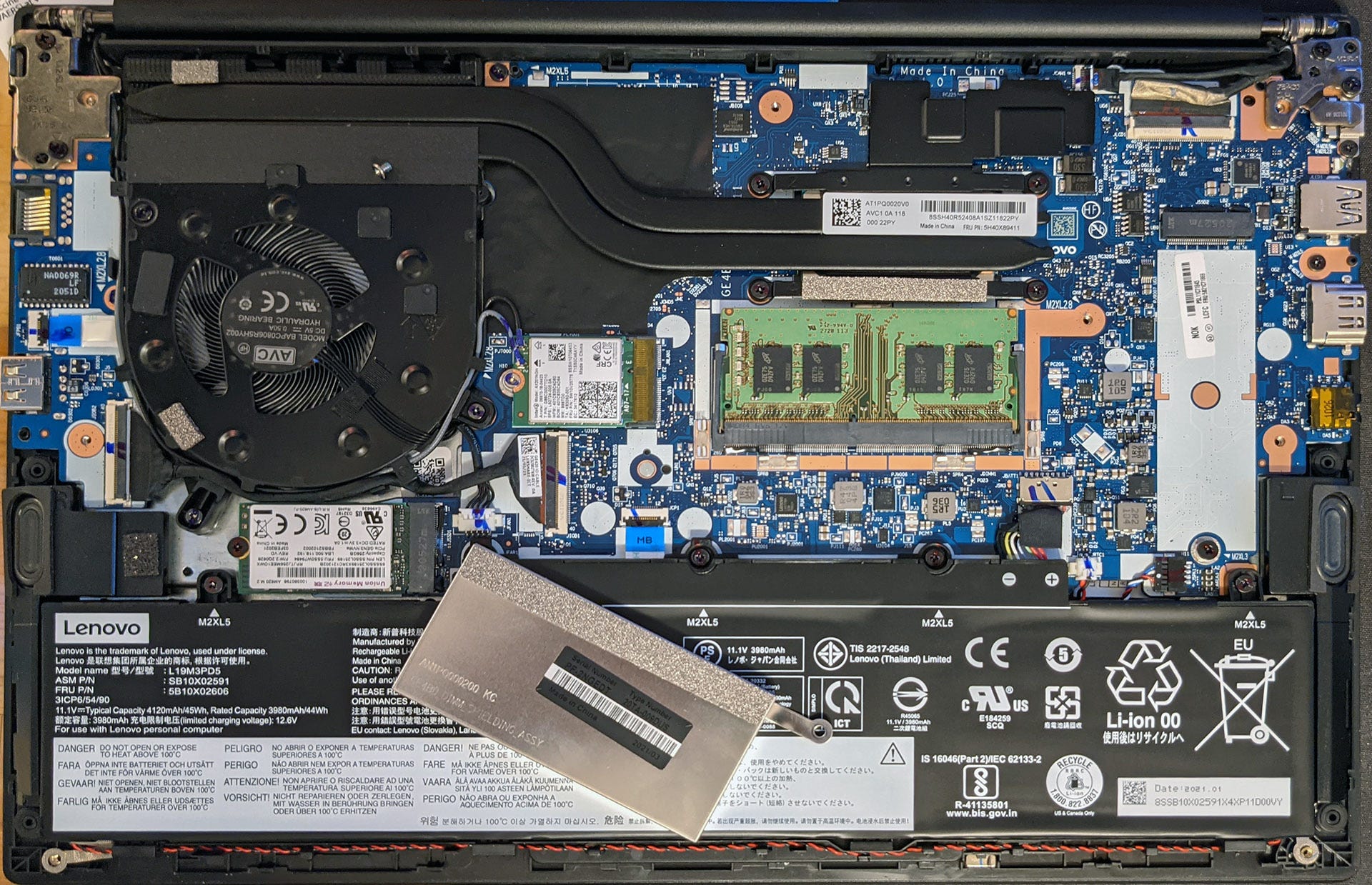 Scheda madre interna ThinkPad E14