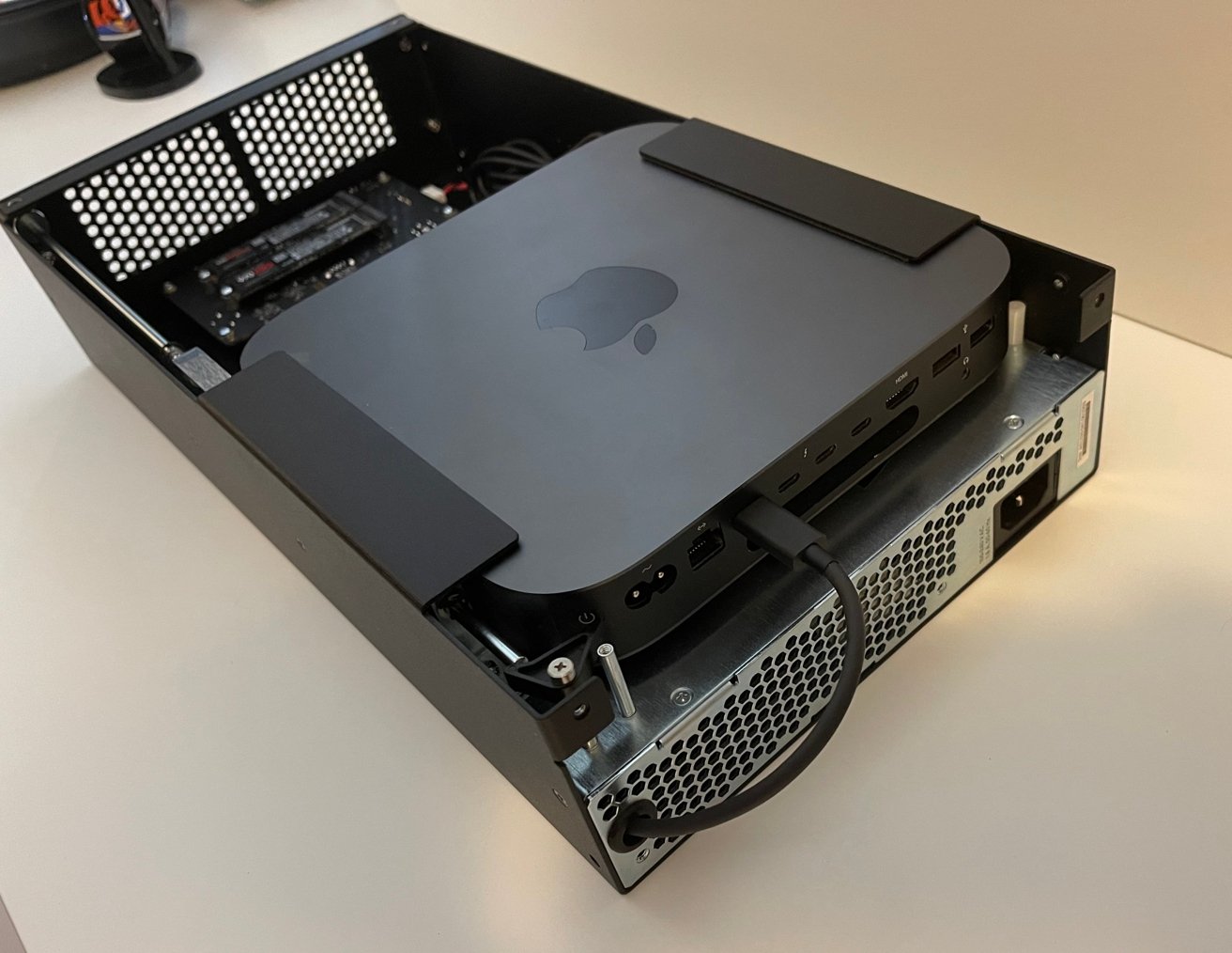 Il modulo xMac mini è progettato per contenere un Mac mini.