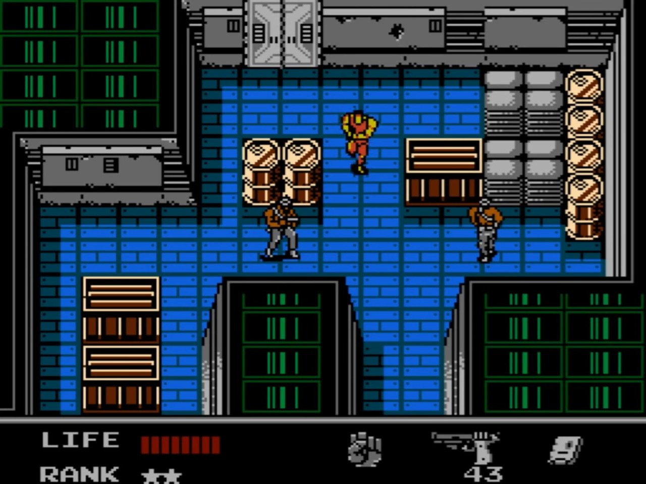 Snake's Revenge furtivamente