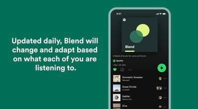 spotify blend