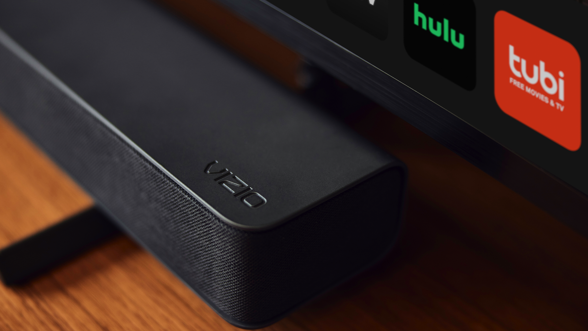 Una soundbar Vizio.
