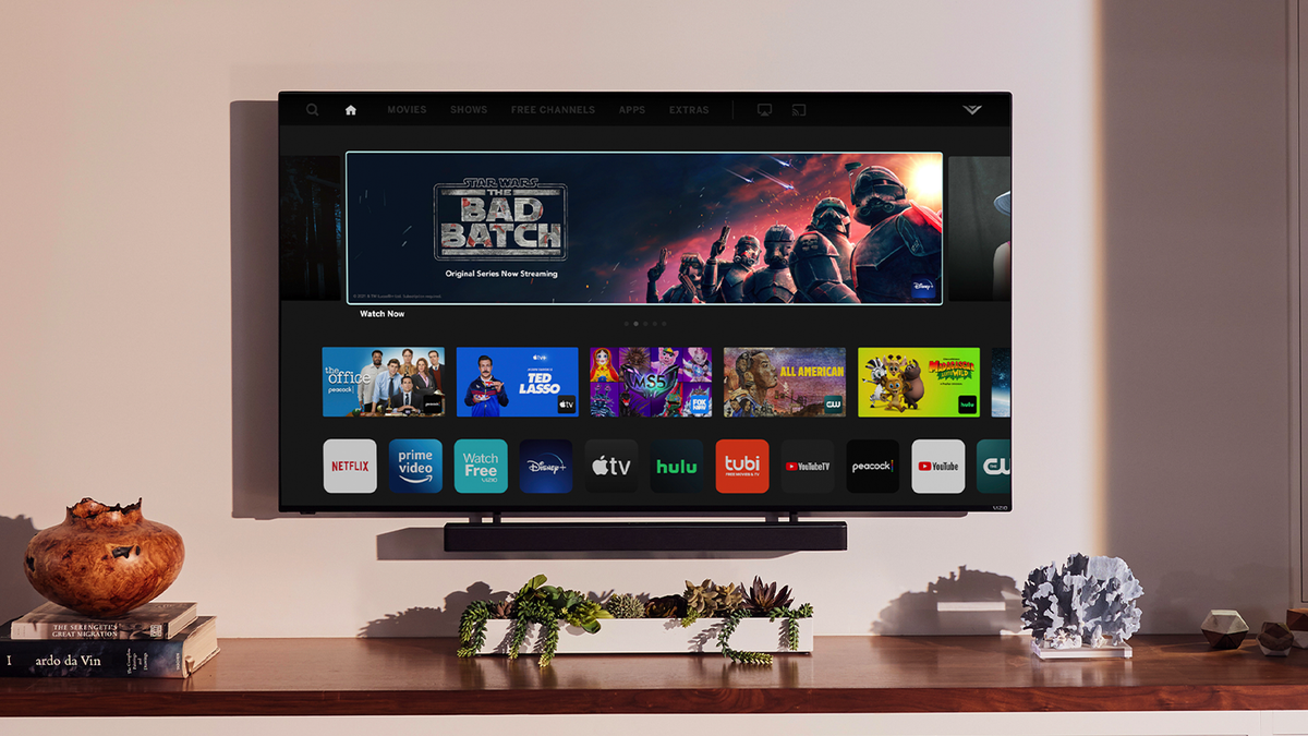 Una TV Vizio.